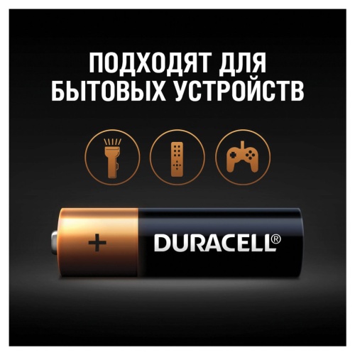 Батарейки алкалиновые Duracell Basic LR06 (AA) 12 шт (450432) фото 4